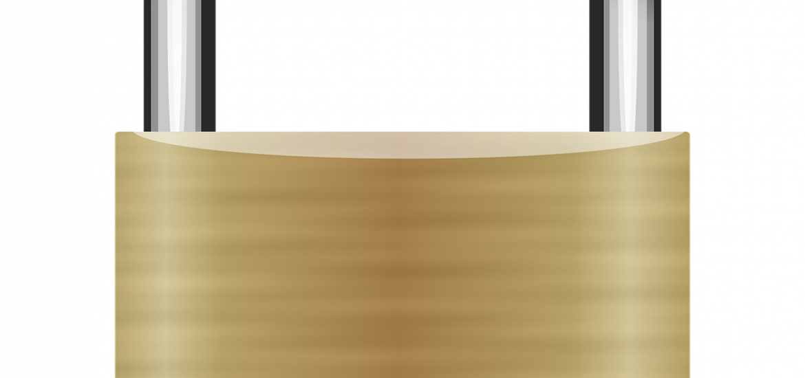 gold padlock